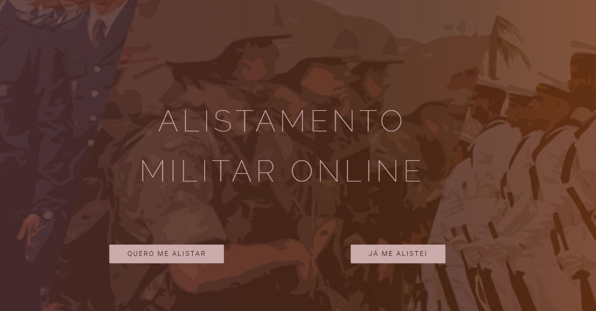 Alistamento Militar é prorrogado até 30 de setembro, Defesa Social, Notícias